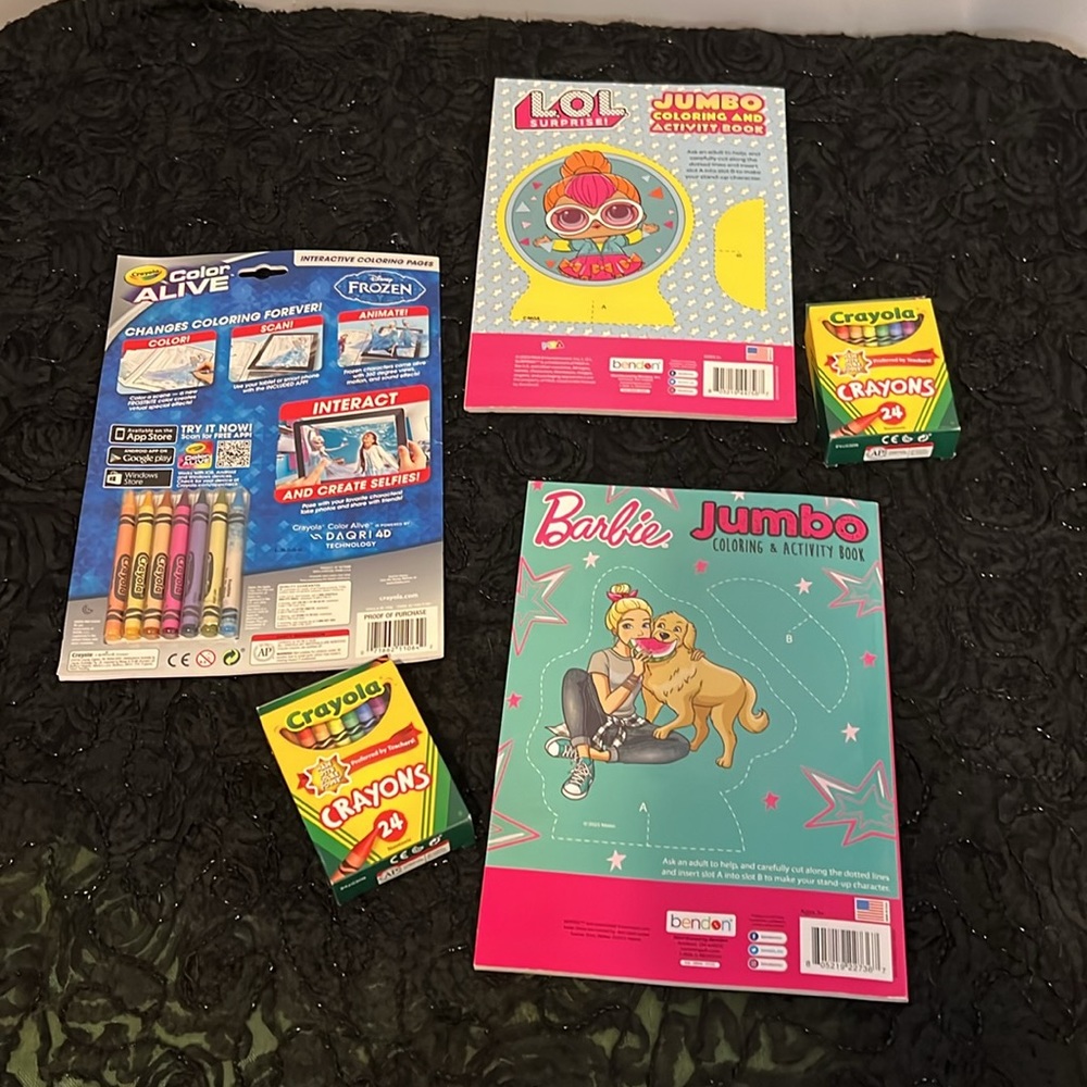Coloring and activity book bundle - Picture 2 of 11